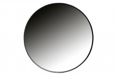 ROUND MIRROR METAL BLACK 50 